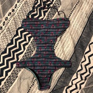 Billabong cut out tribal one piece